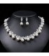 SET675 - Pearl Gem Necklace Jewellery set